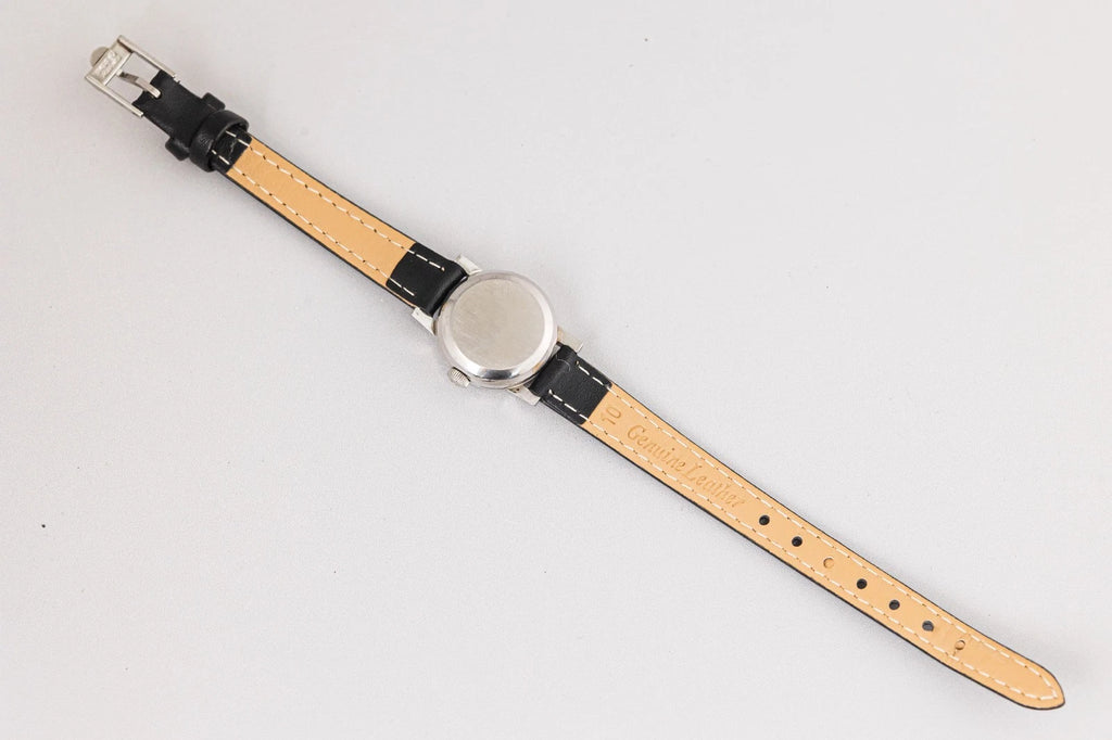 Vintage 1969 OMEGA Geneve Cal.684 Automatic Date Silver 20mm Women