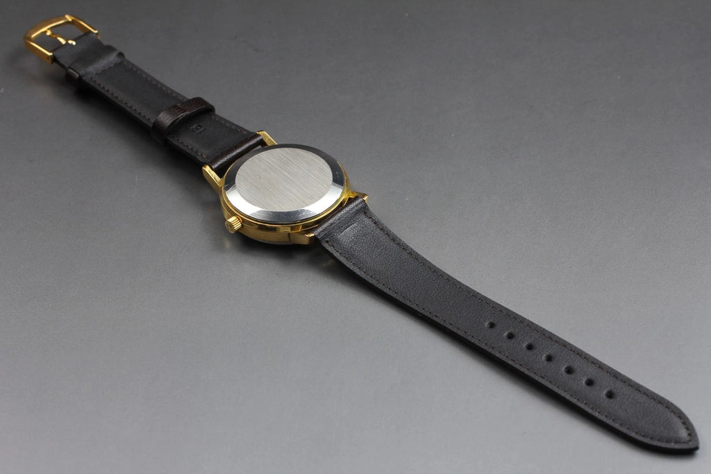 Vintage 1979 OMEGA Seamaster Cal.1010 Gold Date Automatic 34 mm